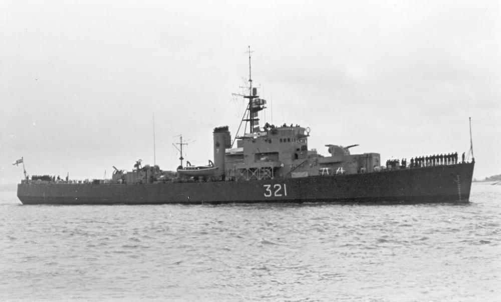 Next came the HMCS Lanark as a Shipwrights mate.